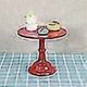 thumbnail image 4 of Metal Iron Cake D Round Pedestal Dessert H Cake Display Rack Bakeware For Wedd, 4 of 5