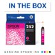 thumbnail image 2 of Cartucho de tinta Epson T252 DuraBrite Ultra Magenta (paquete de 2), 2 of 5