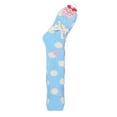 thumbnail image 2 of 6-PACK Couver Women's Comfort Plush Soft Knee High Socks, Dots Socks, 9-11, 2 of 4