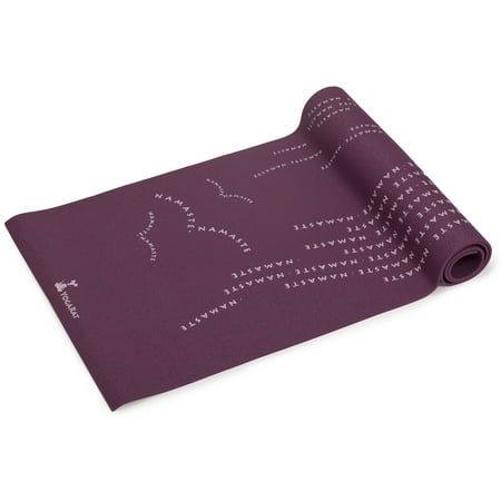 RatMat Printed Yoga Mat: Eco-friendly, nontoxic foam construction. Extra-thick and durable. 24