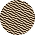 thumbnail image 1 of Ahgly Company Machine Washable Indoor Round Transitional Night Red Area Rugs, 3' Round, 1 of 7