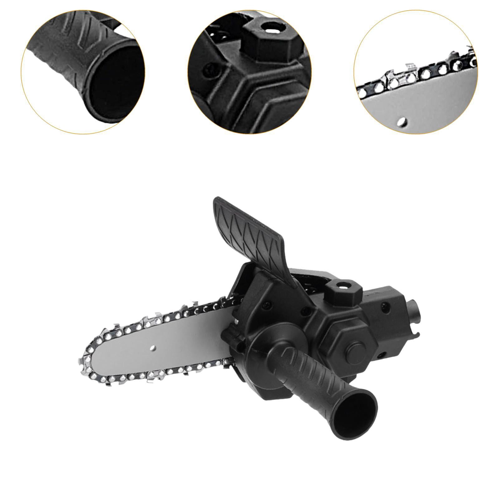 oshhni Electric Chain Saw Handheld Woodworking Cutter for Pruning Tree Logging Black