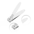 thumbnail image 3 of Unique Bargains 6pcs Mirror Box Stainless Steel Nail Clippers Set 2.56" Length White, 3 of 6