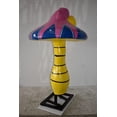thumbnail image 4 of Nifao Happy Giant Mushroom Made of Resin for Outdoors Indoors – Outdoor Garden Decor Sculpture, 43"L x 43"W x 68"H, 4 of 12