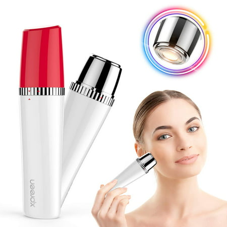 Facial Hair Remover for Women,XPREEN Painless Lady Shaver Hair Removal Waterproof Face Body Razor for Peach Fuzz Fine Hair Chin Cheek Upper