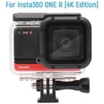 thumbnail image 6 of Waterproof Housing Case Compatible with Insta360 ONE R (4K Edition) Protective 
Underwater Dive Case Shell with Bracket Accessories, 6 of 7