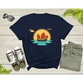 thumbnail image 3 of Cool Boat Sailboat Ship at Sunset Sailing in the Sea Ocean T-Shirt Sailor Boat Shirt for Men Women Kids Boys Girls Teens Graphic Gift Tshirt, 3 of 8