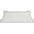 thumbnail image 4 of Butler Specialty Masterpiece Mirrored Demilune Console Table In Pewter, 4 of 9