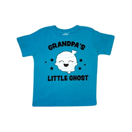 

Inktastic Cute Grandpa s Little Ghost with Stars Gift Toddler Toddler Girl T-Shirt
