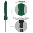thumbnail image 3 of Simple Deluxe 9ft Outdoor Market Table Patio Umbrella with Button Tilt and 8 Sturdy Ribs, Green, 2 Pack, 3 of 6