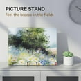 thumbnail image 5 of 3 Pack 6 Inch Plate Stands for Display Picture, Decorative Metal Frame Holders for Book , Photo and Platter, Tabletop Art, Black 3 Packs, 5 of 7