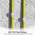 thumbnail image 3 of EcoNesxp O PVC inch pipe connector 6 pieces, 3 of 5