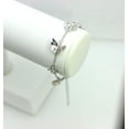 thumbnail image 3 of Faship Gorgeous Clear Rhinestone Crystal Floral Bracelet, 3 of 4