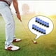 thumbnail image 5 of Virolas de hierro de golf de goma .370, paquete de 12, virola de golf para cuña de hierro con punta cónica para Azul blanco, 5 of 9