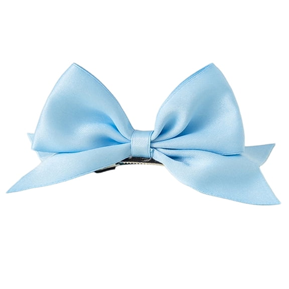 Fgnfyis Big Bow Hair Headbands for Women Girls Stunning Barrette Headband Blue