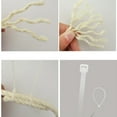 thumbnail image 6 of Cat Sisal Rope White Sisal Rope for Cat Scratching Post Tree Tower Replacement Repair and Replace, DIY Hemp Twine Rope for Kittens Shelves Furniture Window Bed Perch House Climbing, 6 of 7
