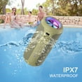 thumbnail image 5 of Portable Bluetooth Speaker, Wireless, LED Lights, 30H Playtime, IPX7 Waterproof, for Home/Outdoor/Party/Beach, Birthday Gift, 5 of 8