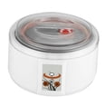 thumbnail image 4 of Máquina para hacer yogur con interior de acero inoxidable, fácil de limpiar, portátil, compacta, multiusos, 1,5 l, para regalo de inauguración de la, 4 of 8