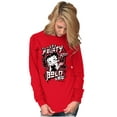 thumbnail image 5 of Kanji Betty Boop Feisty and Bold Women's Long Sleeve T Shirt Brisco Brands M, 5 of 6
