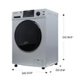 thumbnail image 2 of Equator All-in-One Washer Dryer VENTLESS/VENTED PET 1.62cf/15lbs+Portability Kit, 2 of 8