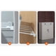 thumbnail image 2 of 50 Piezas Soporte de Estante Clavijas Adhesivas Soporte de Partición de Armario para Cocina Dormitorio Gabinete Clips de Soporte Etiqueta de Suspensión de Pared, 2 of 5