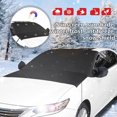 thumbnail image 3 of ziyahi Car Exterior Snow Ice Waterproof Cover Protector Winter Front Window Windshield Sun Shade Windscreen Covers Visors Guard, 3 of 7