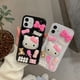 thumbnail image 5 of Sanrio-funda de teléfono con muñeco 3D de Hello Kitty, carcasa a prueba de golpes para Iphone 15, 11, 12, 13, 14, Mini Pro Max, X, Xs, Xr, 7, 8 Plus, SE 2020, 5 of 5