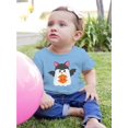 thumbnail image 2 of Cute Ghost Bat Hat T-Shirt Infant -Image by Shutterstock,  12 Months, 2 of 4