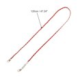thumbnail image 2 of Unique Bargains 1 Pc Leather and Faux Pearl Handbag Strap for Travelling Light Glod Tone Red PU Alloy, 2 of 5