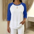 thumbnail image 2 of yillto Long Sleeve for Women Shirts Lightweight Soft Basic Round Neck Casual Loose Tshirts Tops, 2 of 7
