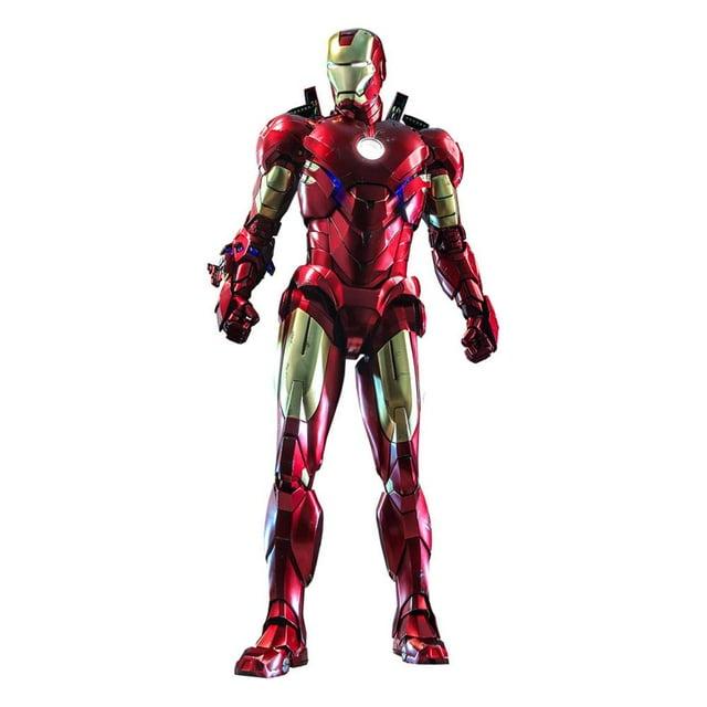 Figura Hot Toys 1/4 de Escala Marvel Iron Man 2: Iron Man (Mark IV)