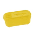 thumbnail image 1 of Organizador de caja de pañuelos, almacenamiento, sala de estar, multiusos, elegante, moderno, multifuncional Rectángulo amarillo, 1 of 9