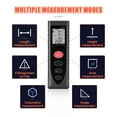 thumbnail image 4 of 40/60/80m Distance Meter Electronic Rangefinder Digital Tape Angle Range Finder Measuring Construction Tools ,Digital LCD Display, 4 of 7