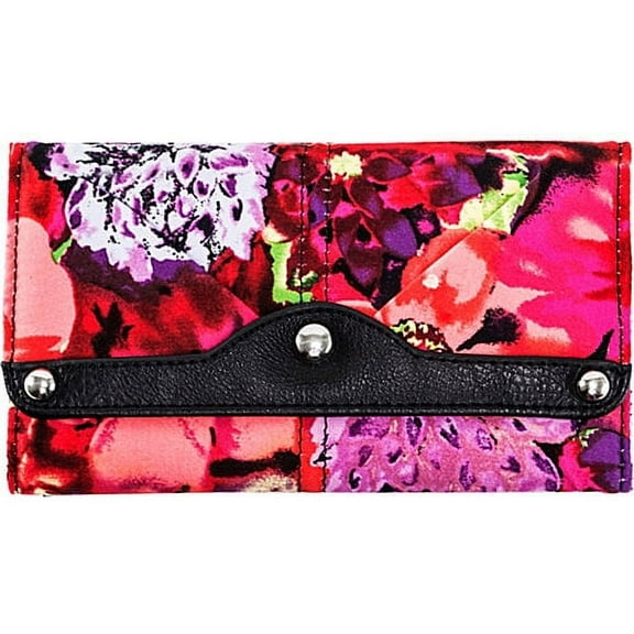 Parinda Womens MADALINE Tri-fold Snap Closure Wallet