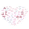 thumbnail image 1 of Confeti De Fiesta Confeti De Boda 100g Confeti De Papel Rosa Blanco Oro Rosa Brillo Decoración De Mesa De Fiesta Confeti Ecológico Para Novia Baby Shower Corazón ANGGREK Otros, 1 of 8