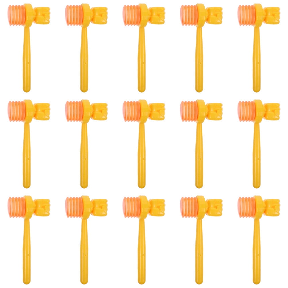15 pcs Plastic Hammer Pounding Toy Children Hammer Mallet Toys Kids