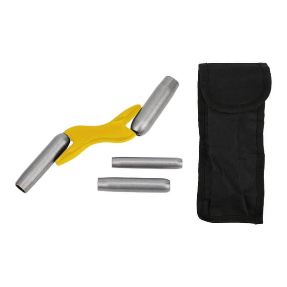 Miiottaa 4 Size Aluminum Brick Joint Tool Set With Accessible Storage Bag For Brickwork Work