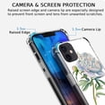 thumbnail image 3 of Peony in watercolor Case for iPhone 11,Aesthetic Colourful Floral Plant Case for Men Women,Unique Trendy TPU Bumper Case Cover, 3 of 5