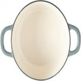 thumbnail image 6 of 5 Quart Enameled Cast Iron Round Dutch Oven, Slate Gray, 6 of 6