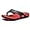 Red, variant on Mens Sport Flip Flops with Plantar Fasciitis Arch Support Outdoor Summer Beach Sandals Comfort Orthotic Thong Sandals