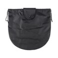 thumbnail image 1 of Bolsa para casco de motocicleta bolsa con cordón duradero de nailon negro para andar en bicicleta, 1 of 8