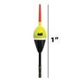 thumbnail image 4 of Thill Night N Day Glow Float Fishing Spring Float Yellow Black 1" Oval, 4 of 6