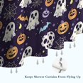 thumbnail image 6 of Dark Halloween Pattern Shower Curtain 72"x72" ,Bathroom Decorative Shower Curtains Set with 12 Hooks,Modern Waterproof Washable Shower Curtain, 6 of 6