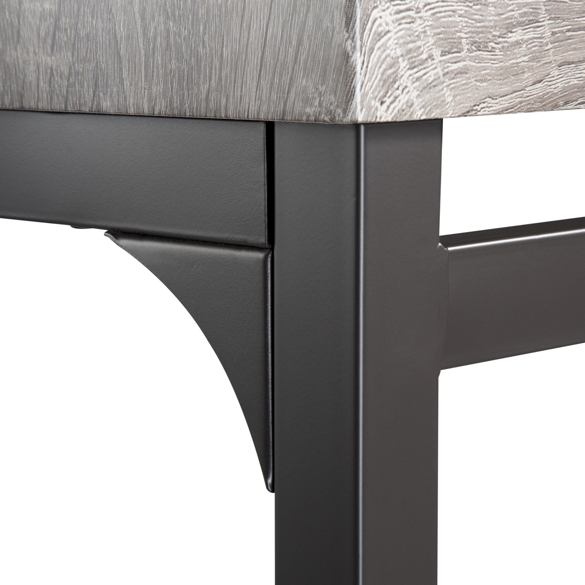 Zenvida Dining Table Set For 4 Rustic Grey 5 Piece Dinette Set
