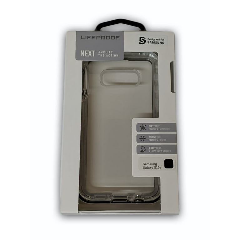 LifeProof NEXT Case, Samsung Galaxy S10e, Transparent Protection