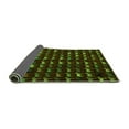 thumbnail image 2 of Ahgly Company Indoor Square Abstract Green Modern Area Rugs, 5' Square, 2 of 4