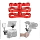thumbnail image 4 of Abrazadera de Universal de Aluminio Estándar de Mariposa de 1 " para Sistema de lámpara de Buceo Sistema de - rojo Hugo Abrazadera de bola, 4 of 8