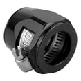 thumbnail image 1 of Clip de acabado de conector de abrazadera de acabado de manguera 12AN para tubo Flexible de combustible/aceite/diésel/gas/aire negro, 1 of 12