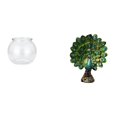 thumbnail image 1 of Elegante adorno transparente de para pecera, para mesa de oficina, decoración del hogar, pequeño jarrón redondo para acuario, colección de e, 1 of 8