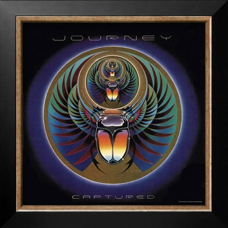 Journey Framed - Journey - Captured, 1981 Framed Poster Wall Art